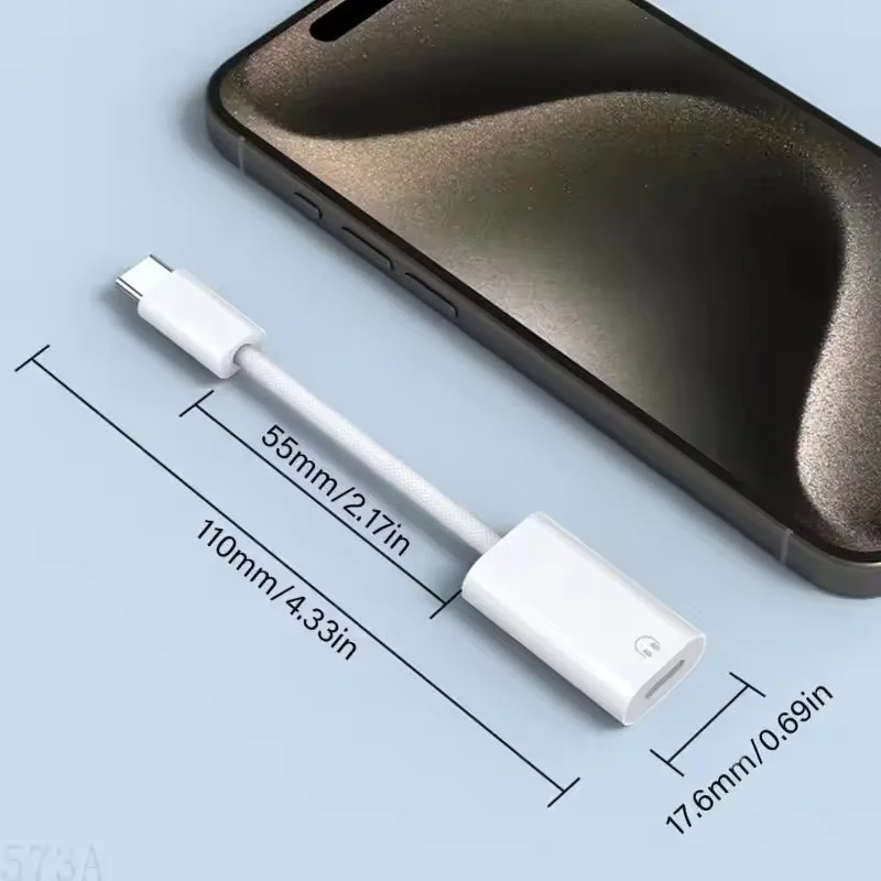 Adaptador otg para iphone 16 15 série usb c para carregamento de alta velocidade tipo c conversor para apple ipad macbook