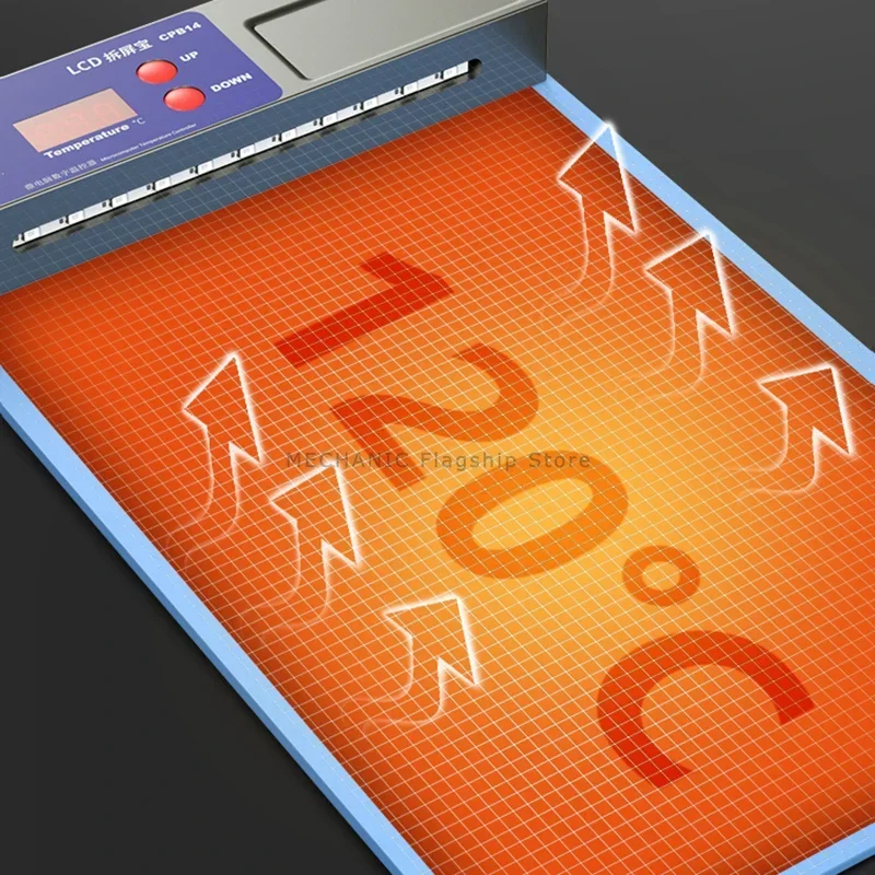 Imagem -04 - Mecânico Removedor de Tela Lcd Máquina Separadora Plataforma de Aquecimento Aquecimento Rápido Almofada de Silicone Desmontagem Lcd Tesouro Cpb14