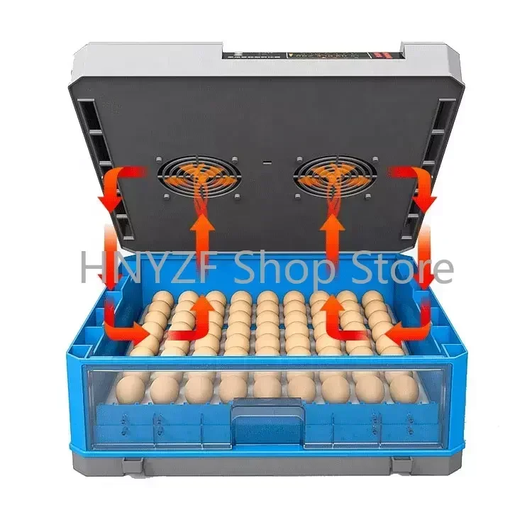 500 Capacity Egg Incubator Fully Automatic Egg Incubators Automatic Hatching Machine Chick Roller Mini Incubator