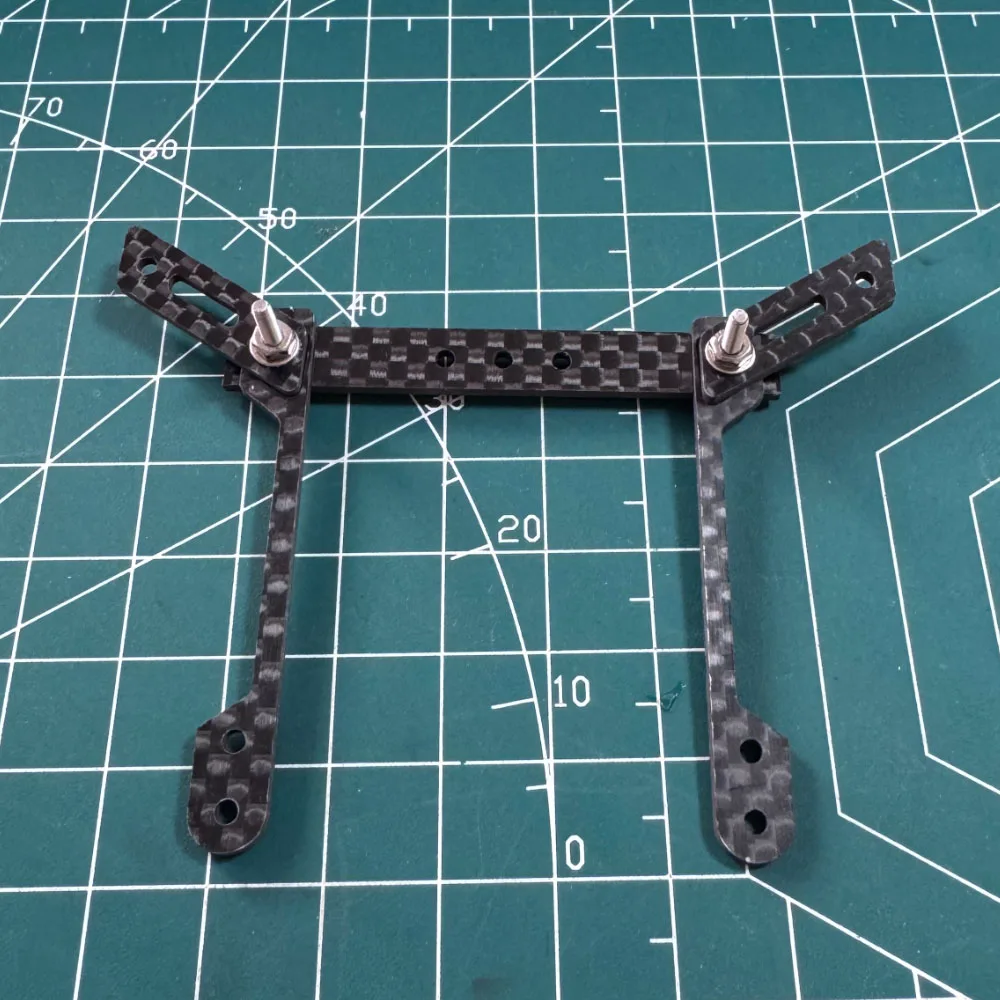 mini 4wd carbon 1.5mm self made tamiya parts front lantern mass damper plate for MS MA AR S2 VS FMA SXX chassis cnc model