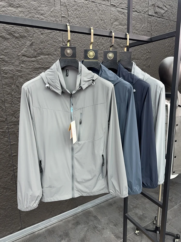 

Svip Мужская повседневная уличная летняя дышащая солнцезащитная одежда Cool Feeling UPF50 + Skin irt Jaet Faionable