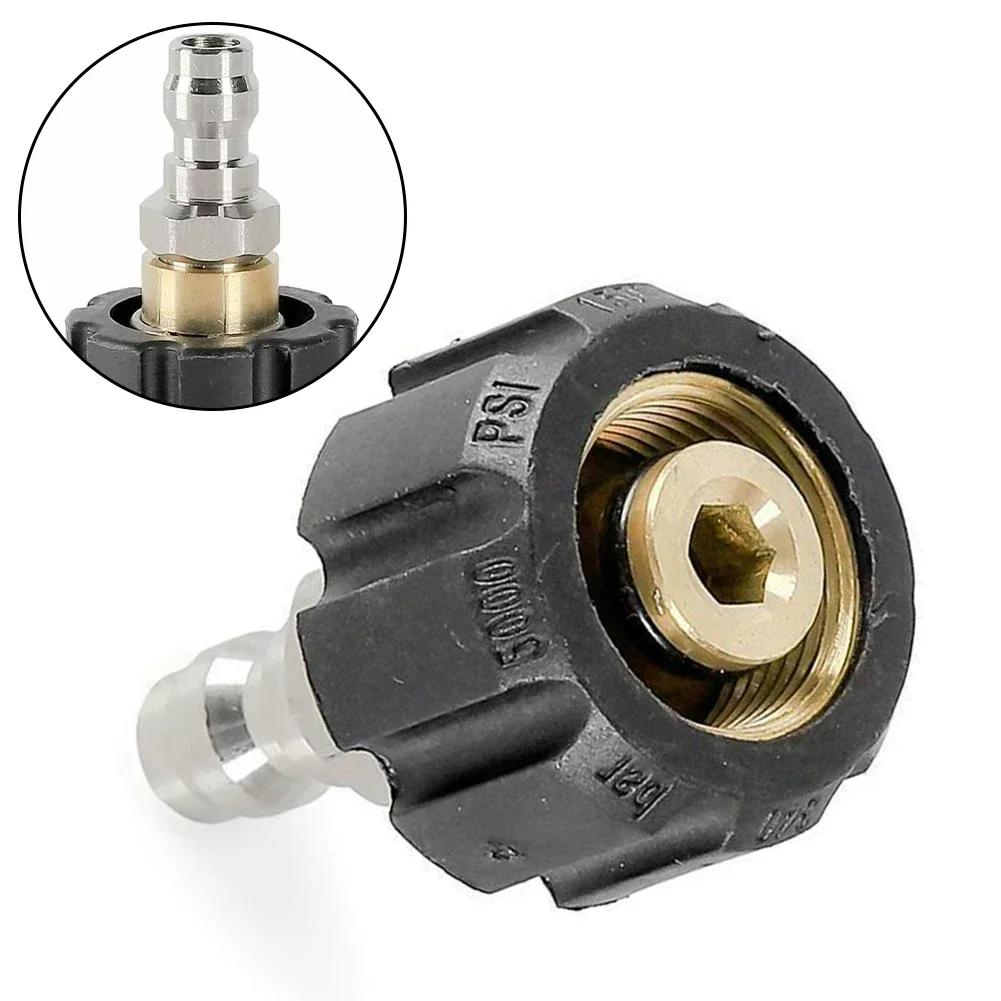 Adaptador para MJJC Foam S Foam Pro, Conector de liberación rápida de 1/4 pulgadas, conexión de liberación rápida duradera de alta calidad