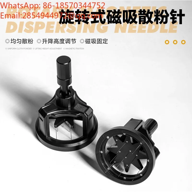 Rotary Needle Coffee Distributor 51/53/58mm Magnetic Coffee Stirring Needle Espresso Powder Breaking Tool