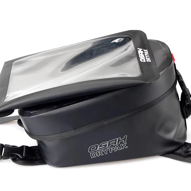 OSAH Motorcycle Fuel Tank Bag Waterproof Wear-resistant Motorcycle Rider Bag Motorcycle Front Loading Bag for BMW CF 800MT Honda