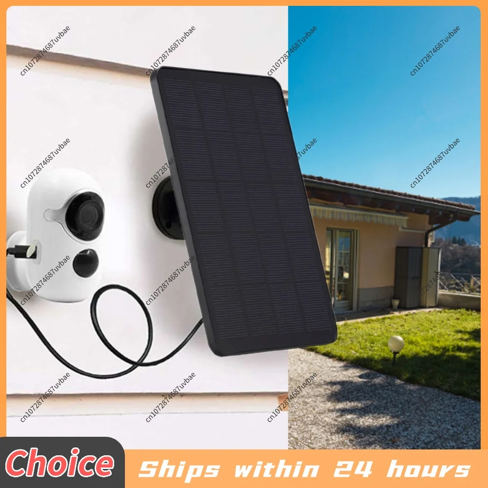 10W 5V Portable Solar Panel 2 in 1 Charging IP65 Waterproof Power Supply Monocrystalline 360 Adjustable Bracket for Lights Lamp