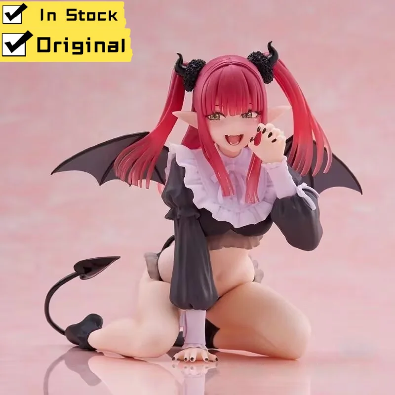 ในสต็อกTaitoต้นฉบับอะนิเมะMy Dress-Up Darling Kitagawa Marin Action Figurine Pvc Cosชื่อเดสก์ท็อปของเล่นน่ารัก