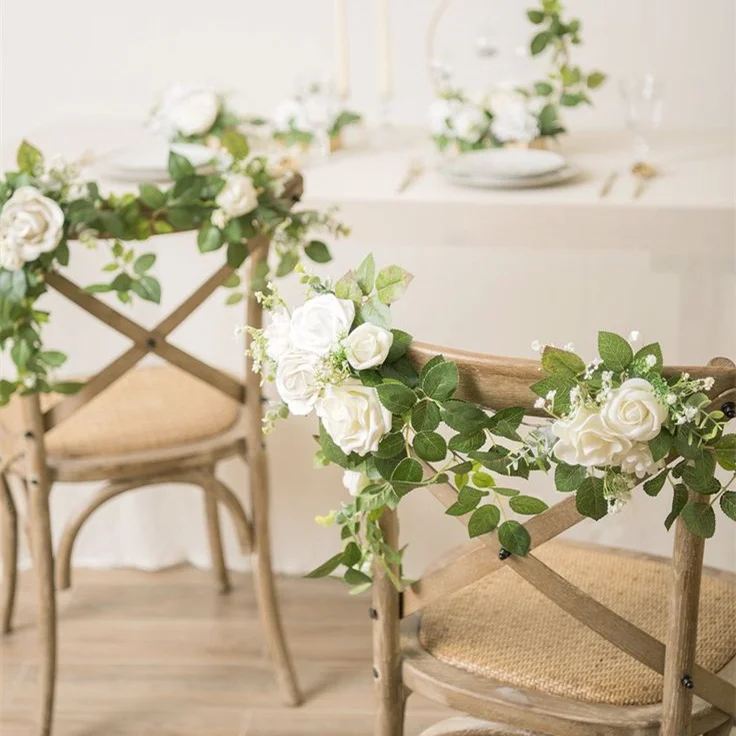Plastic Wood High Quality Hotel Classic Furniture Royal Fancy Cross Back Event Banquet Wedding Chair