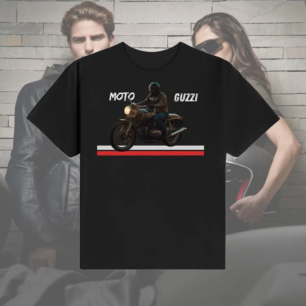 

Футболка Moto Guzzi V7 - Urban Nomad, мужская, подарок для любителей мотоциклов, для райдеров, в стиле Touring Scrambler, футболка для любителей мотоциклов