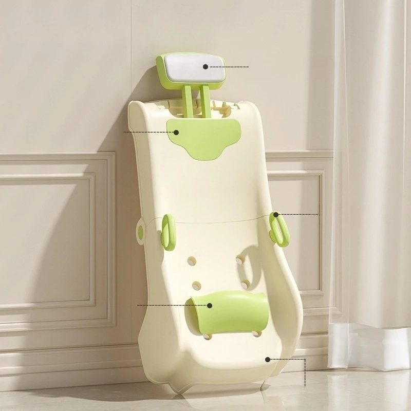 Sillón de Plástico para Lavacabezas de Spa, Silla de Salón de Belleza, Sillón Cosmético, Asientos de Peluquería, Lavabo para Cabello, Sillón de Peluquería, Mobiliario de Salón