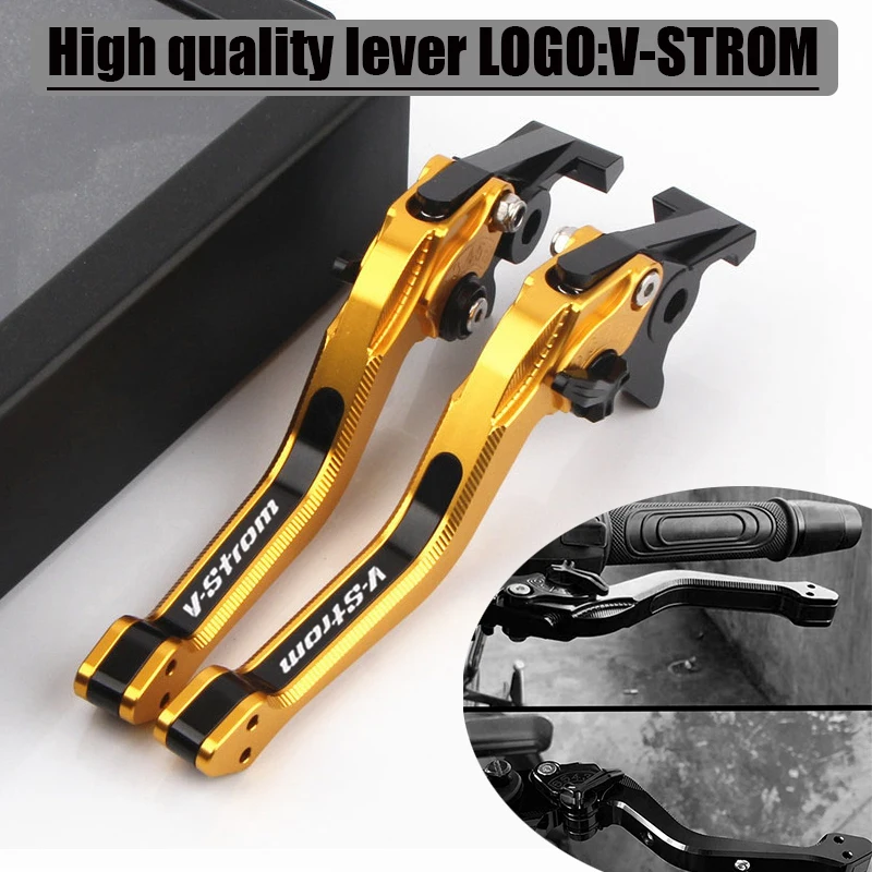 

Новый высококачественный Регулируемый рычаг тормоза сцепления 3D CNC для SUZUKI DL650 DL 650 V-дополнительный 2004-2010 2009 2008