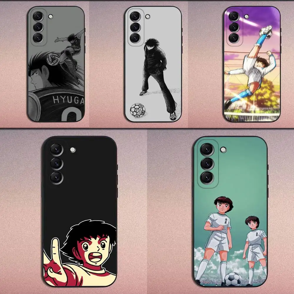 

Comic C-Captain Tsubasas Phone Case For Samsung Galaxy A20,A21s,A22,A31,A32,A52,A53,A72,73,A80 Soft Black Cover