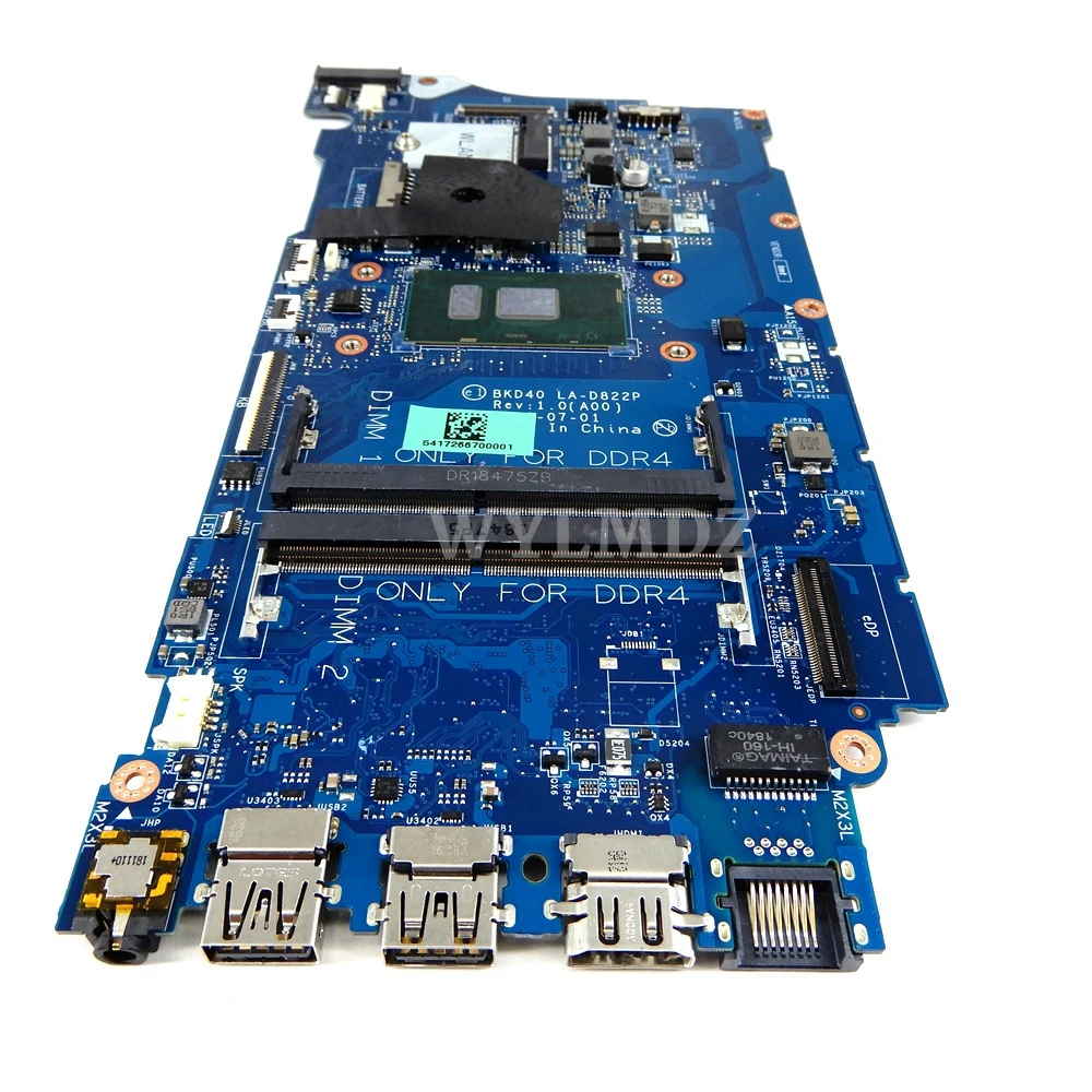 la-d822p-carte-mere-pour-dell-inspiron-7460-17560-vostro-5468-5568-carte-mere-d'ordinateur-portable-avec-i5-7200u-cpu-100-teste-ok