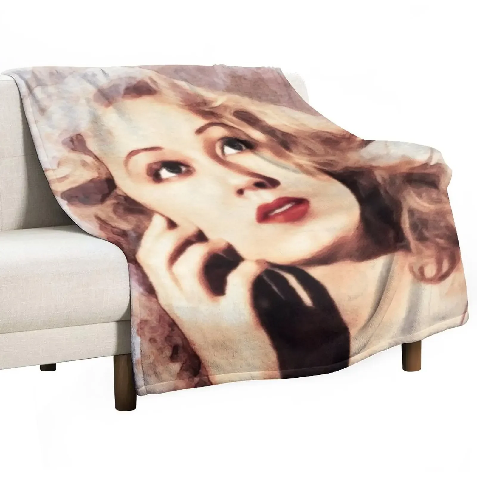 Fay Wray, Movie Legend Throw Blanket christmas decoration Plush Tourist Blankets