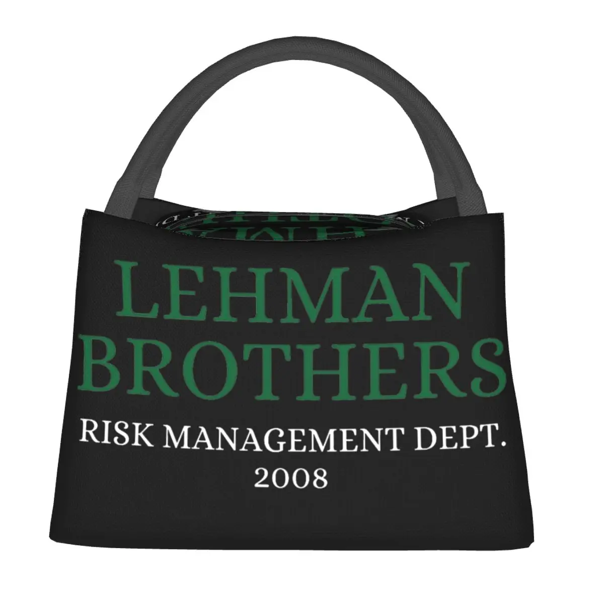 Lehman-Saco térmico portátil de lona, Lehman Brothers, Gerenciamento de Risco, Caixa, Térmica, Comida Fria, Almoço, 2008