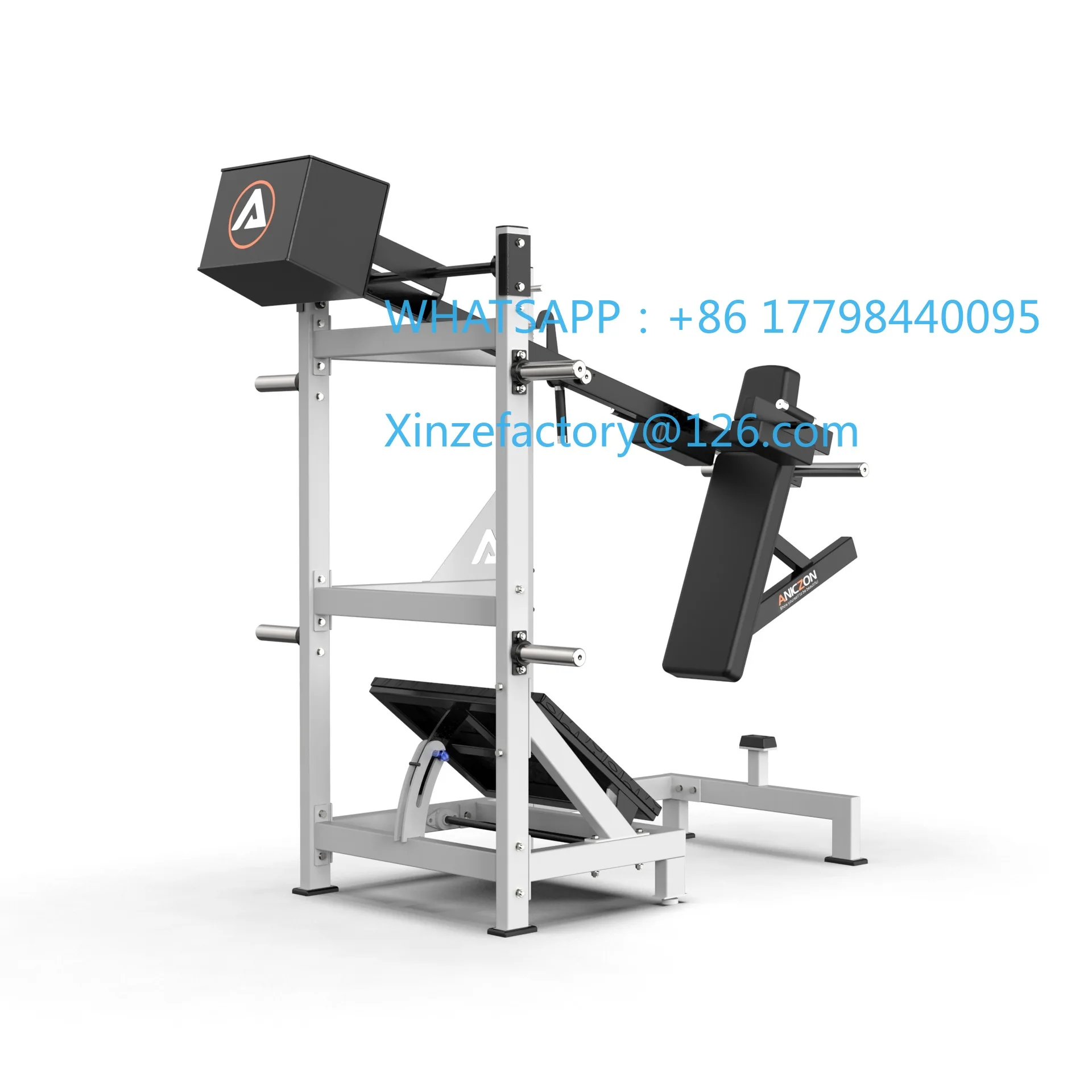 

Настраиваемая маятниковая тренировочная стойка для приседаний, коммерческая стойка для спортзала