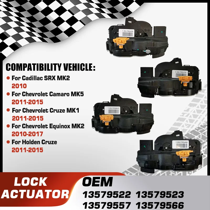 

Привод дверного замка, защелка, замок для Cadillac SRX MK2 Chevrolet Camaro MK5 Chevrolet Cruze MK1 Chevrolet Equinox MK2 Holden Cruze