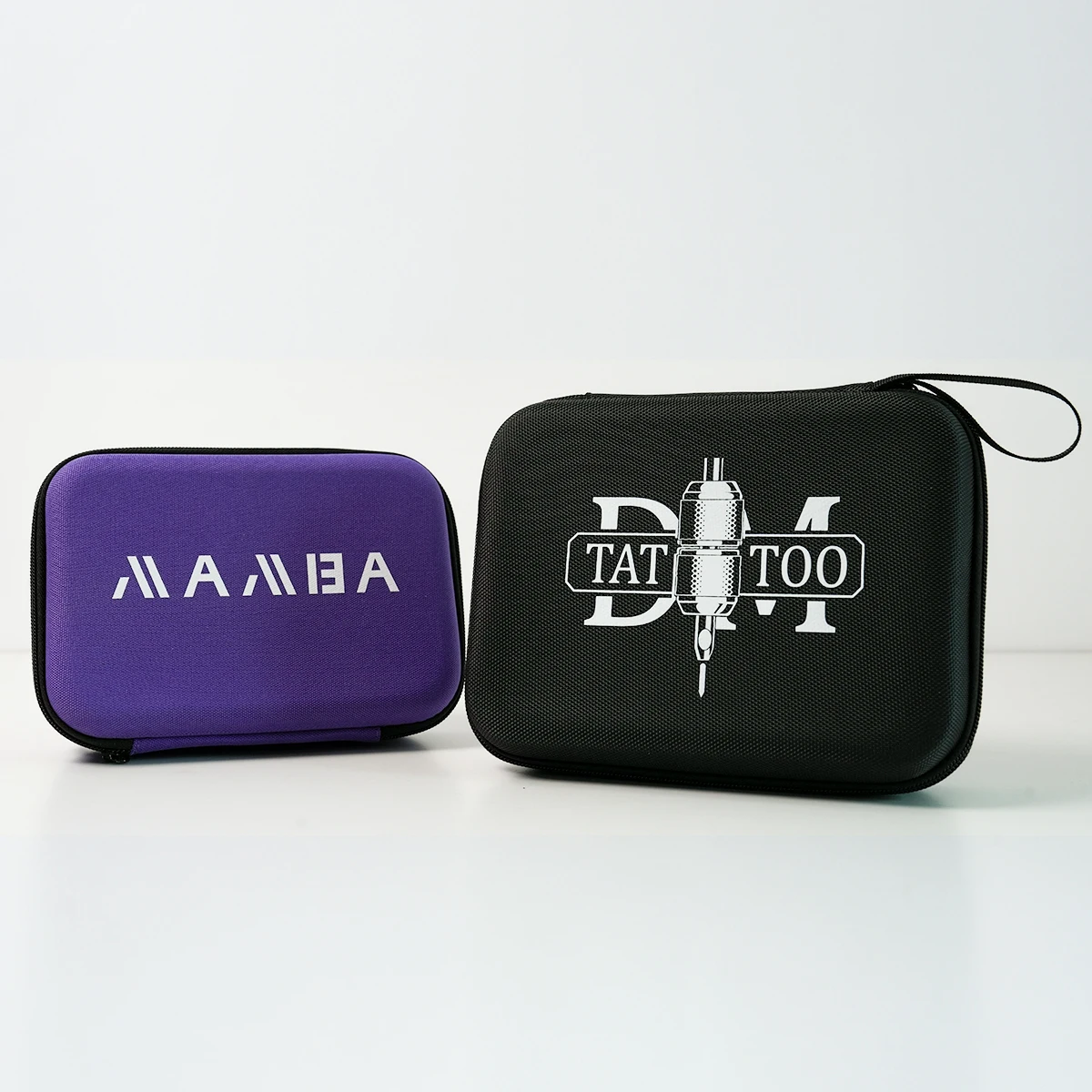 

Черная/белая сумка для татуировки, машина для перманентного макияжа бровей, органайзер для хранения, сумка на молнии, пустая коробка для хранения вращающейся ручки