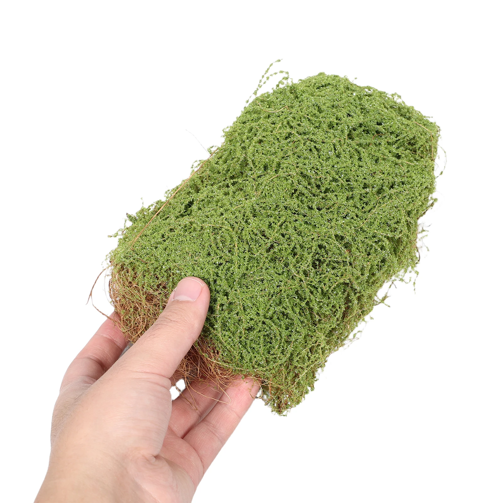 

4pcs Artificial Moss Stones Lifelike Faux Green Moss Covered Rocks For Diy Decor, Indoor Plant Arrangement, Office Home