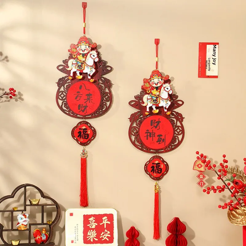 

Гироскопическая змея, год, новогодние украшения, фетровые деревянные украшения для гостиной, подвесное украшение для гостиной, 2025 год, дверная накладка, подвеска