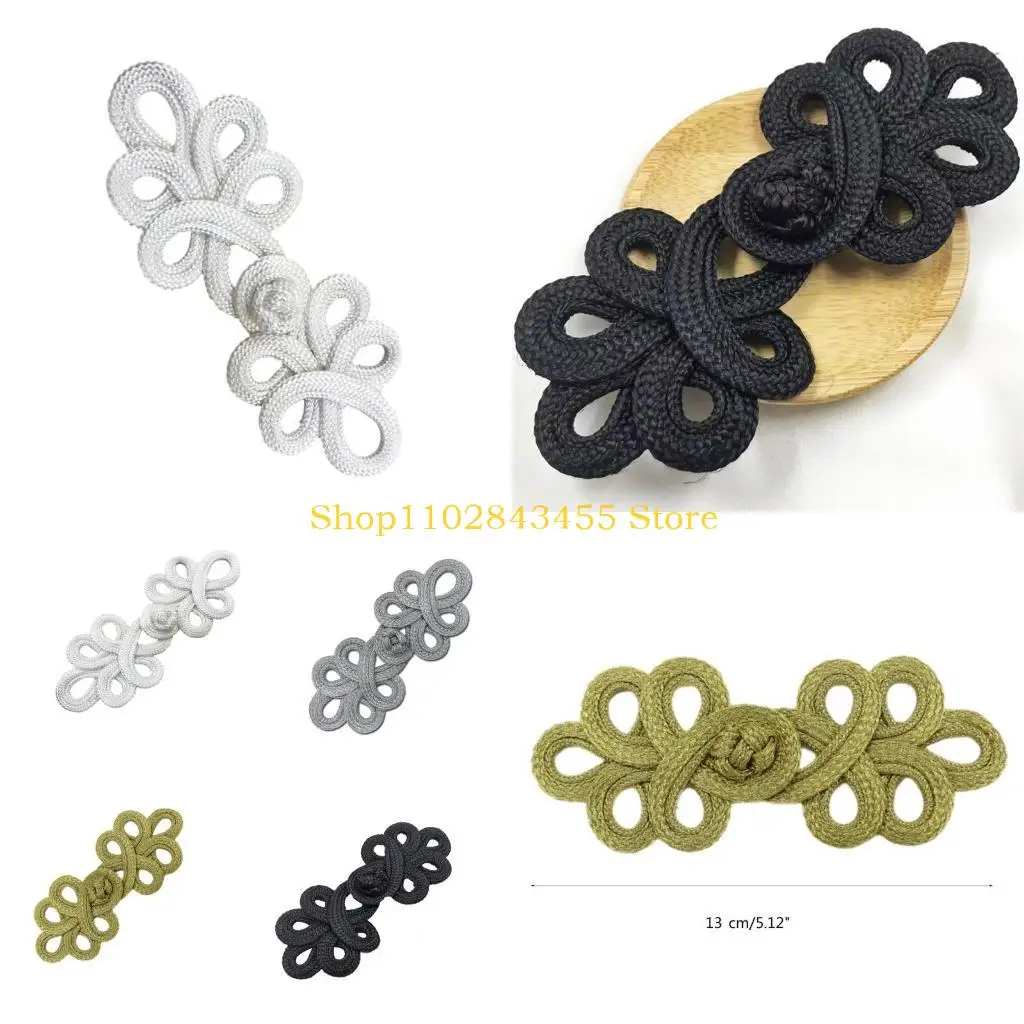 49MC Flower Button for Chinese Traditional Clothing Handcraft Accessories Stylish Buttons Chinese Cheongsam