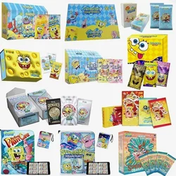 Anime SpongeBob SquarePants Explore The Beechburg Collection Card Anime Character Rare Hidden Cards Toy Children Gift cards