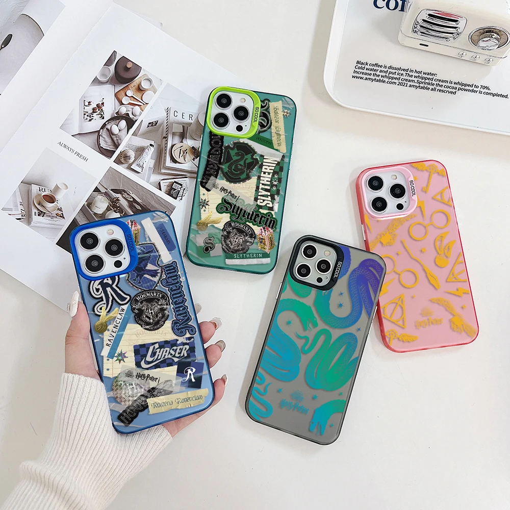 Cartoon H-Harries P-Potters Phone Case for Xiaomi Redmi 9C 9T Note 7 8 9 9S 10 11 12 Pro 4G 5G K60 Ultra A2Plus Hard PC Cover