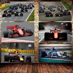 90X150CM 3X5FT SUPER RACING CAR 1 FLAG Polyester Printed Racing Car Banner For Decor