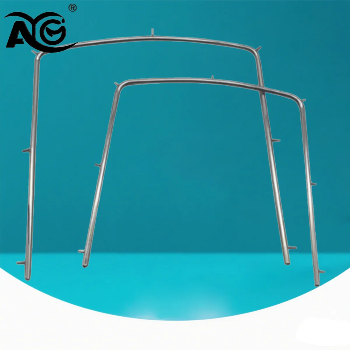 1Pcs AG Dental Rubber Dam Frame Holder Surgical Clamps Materials Autoclave Stainless Steel Dentistry Instruments Tools