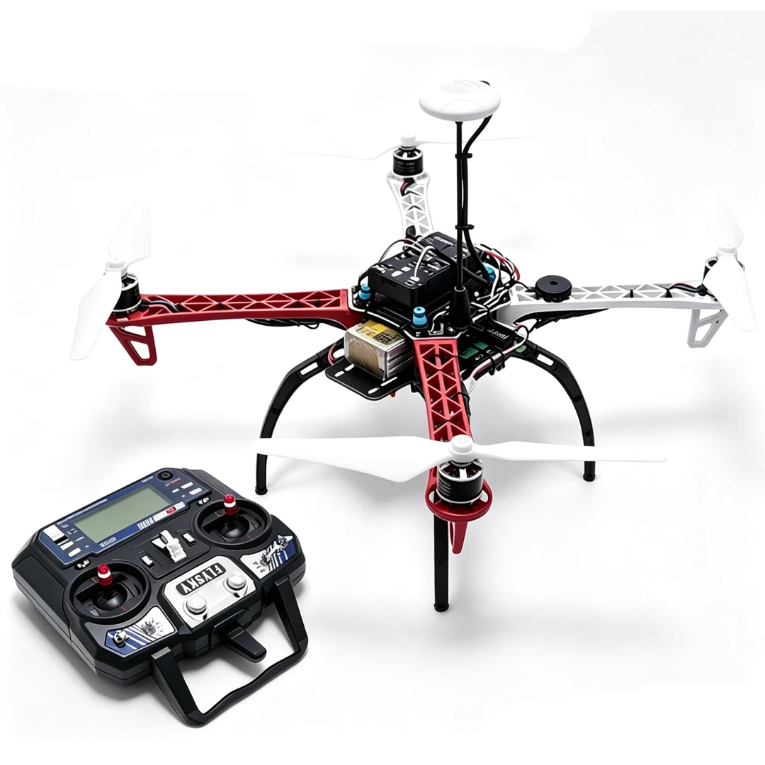 F450 450mm Quadcopter Frame Kit & Flysky FS-i6 With APM2.8 Controller/7M GPS/30A Simonk ESC/2212 920kv For Rc Quadcopter