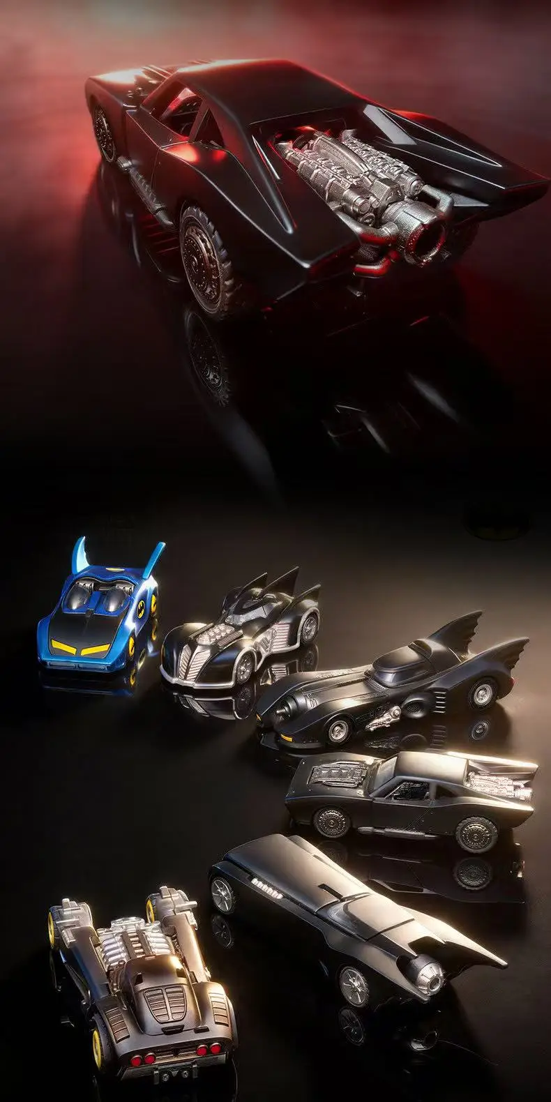 Neue BLOKEES Batmobile Blind Box DCBatman E02 The Dark Knight 1:64 Maßstab Auto DIY Montagemodell Spielzeug Film-Thema Sammlerstück Geschenk – Detail 34