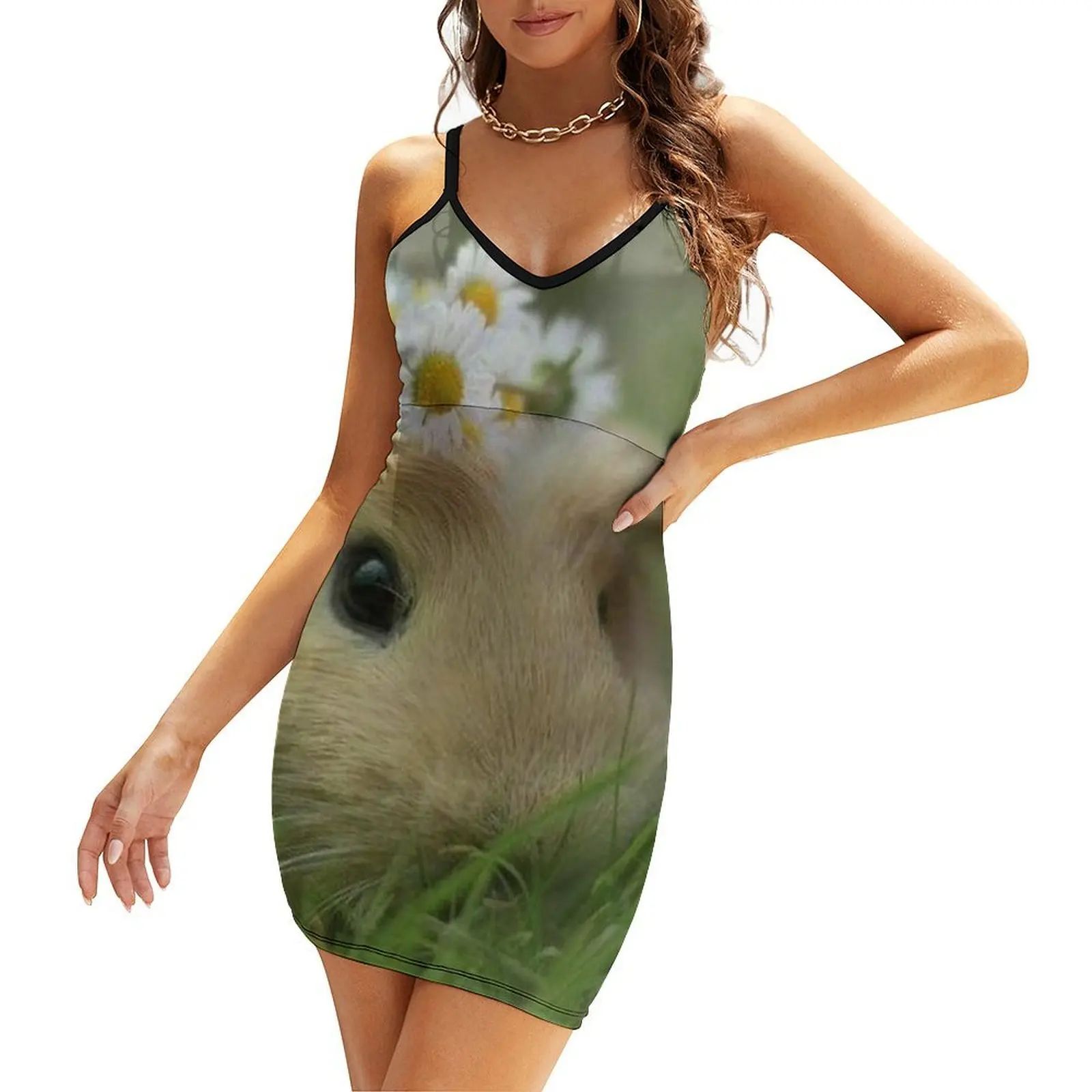 

Guinea Pig – Cavy Collection – Model 12 Sling Dress women's dresses luxury chic and elegant evening dress