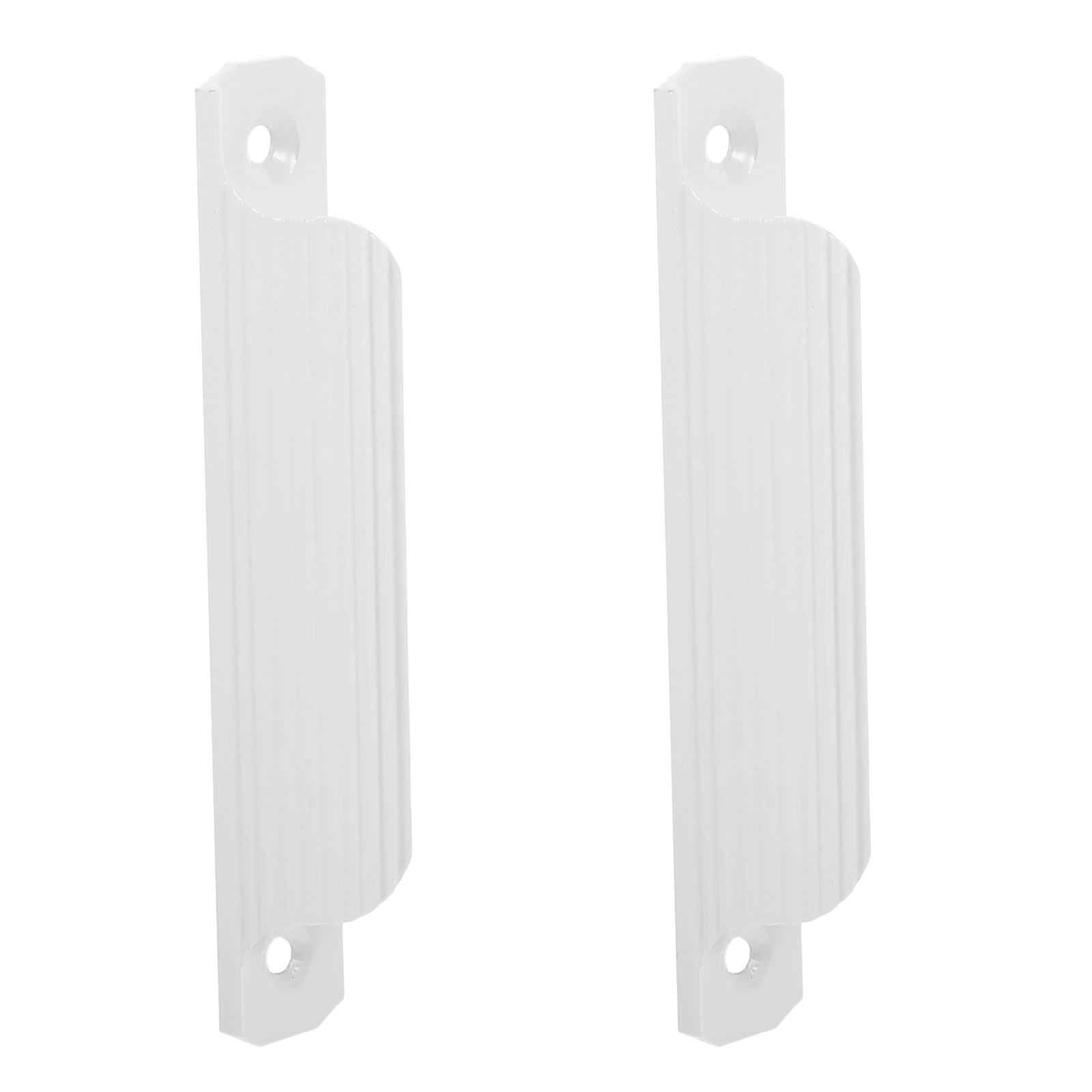 

2Pcs Aluminum Alloy Door Window Handles Metal Sliding Pull Handle for Cabinets Drawers Wardrobes Home Hardware