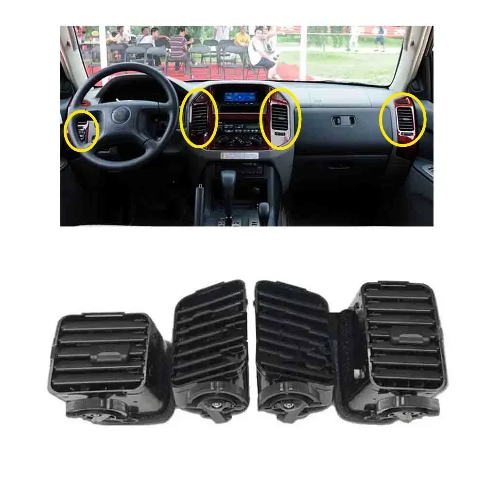 1 Pcs LHD Dashboard  AC Cover for Montero V70 MR402439 2000-2006 Air Conditioner Outlet for Pajero V60 Vent Blade for Shogun