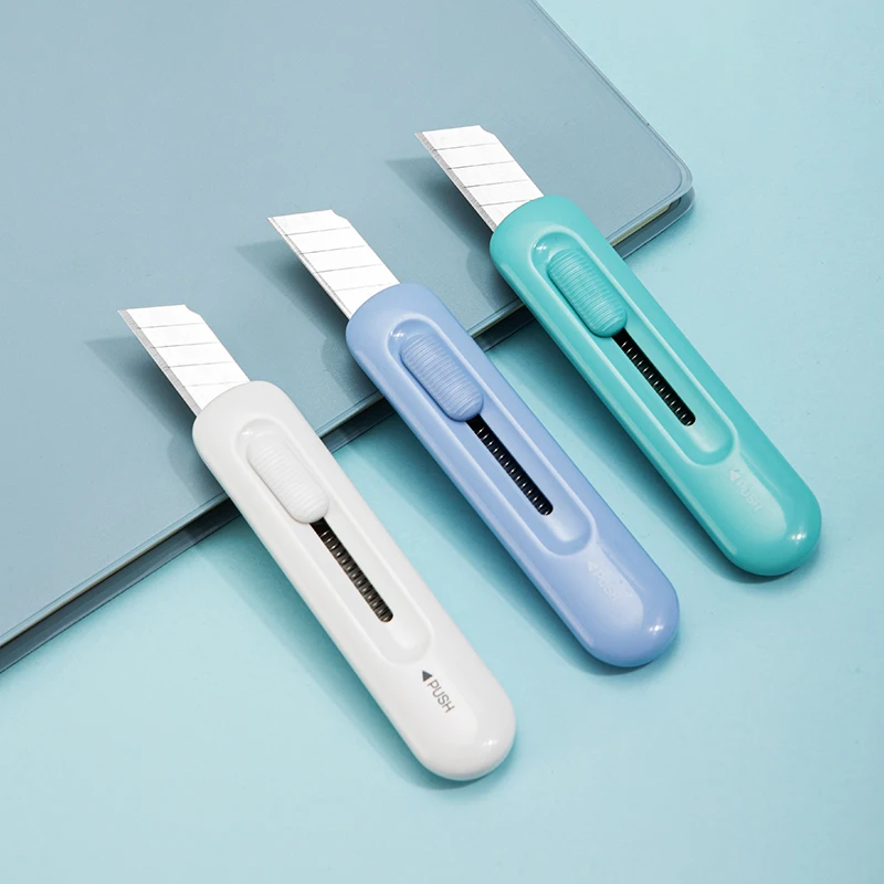 DELI SK5 Lâmina Cortador de Precisão Mini Faca Utilitária com Lâmina Snap-Off Ferramenta de Corte de Papel Profissional para Artesanato Arte Uso