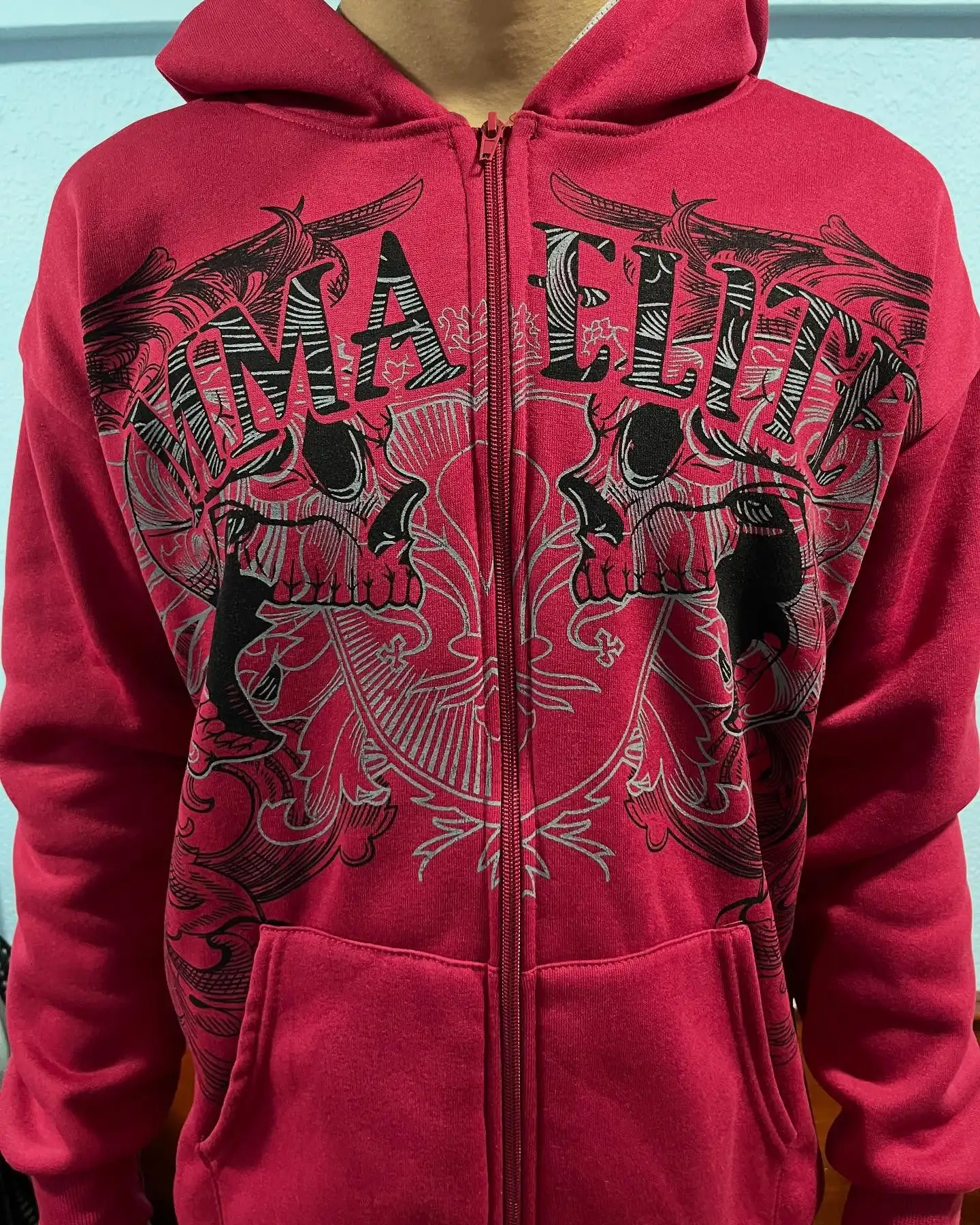 Women’s Oversized Skull Hoodie 1
