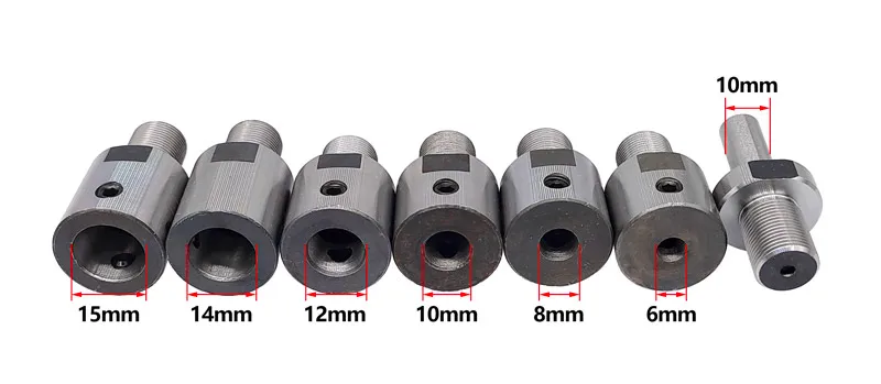 K01-50 Lathe Chuck Three Jaw M14*1 Connecting Rod for K01-50/63/80/100 Self-Centering Mini DIY Metal Wood Lathe Tools