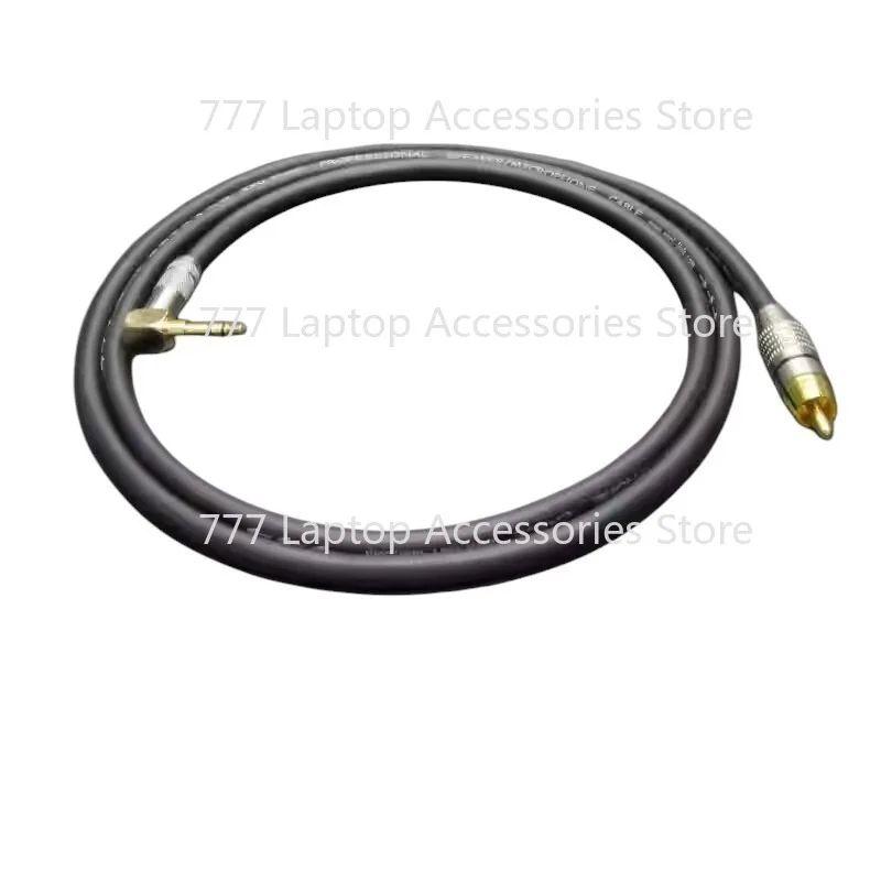 For  OFC Handmade 3.5mm to RCA Digital Coaxial Cable -Right angle plug
