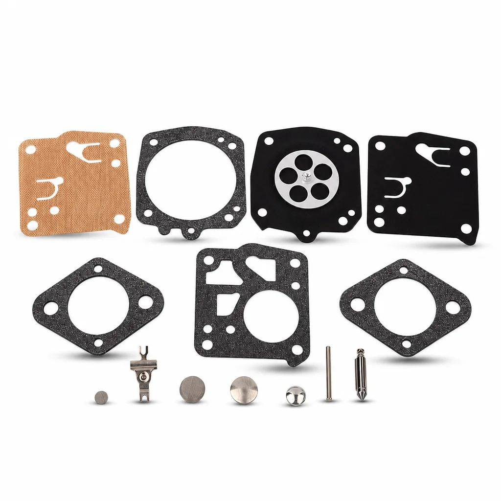 Carburetor Tune Up Kit For Homelite XL SXL915 X-12 Super XL Oleomac 261 350 481 482 Jonsered 670 920 930 2094 Replaces RK23-HS