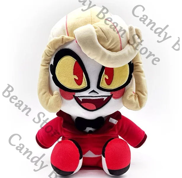 Genuine Anime Hazbin Hotel Charlie Morningstar Vox Cosplay Fluffy Cotton Maumet Puppet Cartoon Throw Pillow Xmas Gift