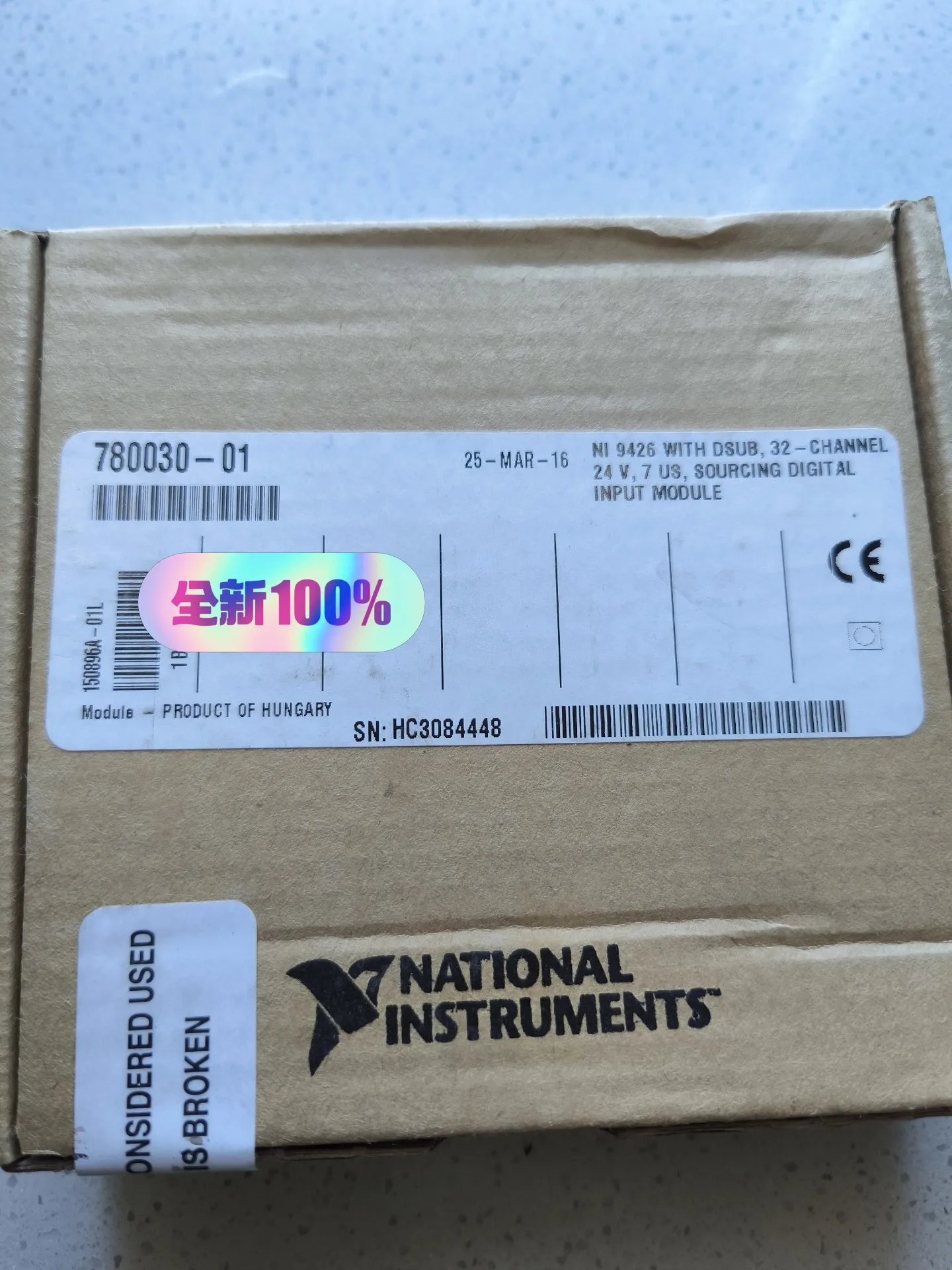 NI-9426 Module 780090-01 New Physical Picture
