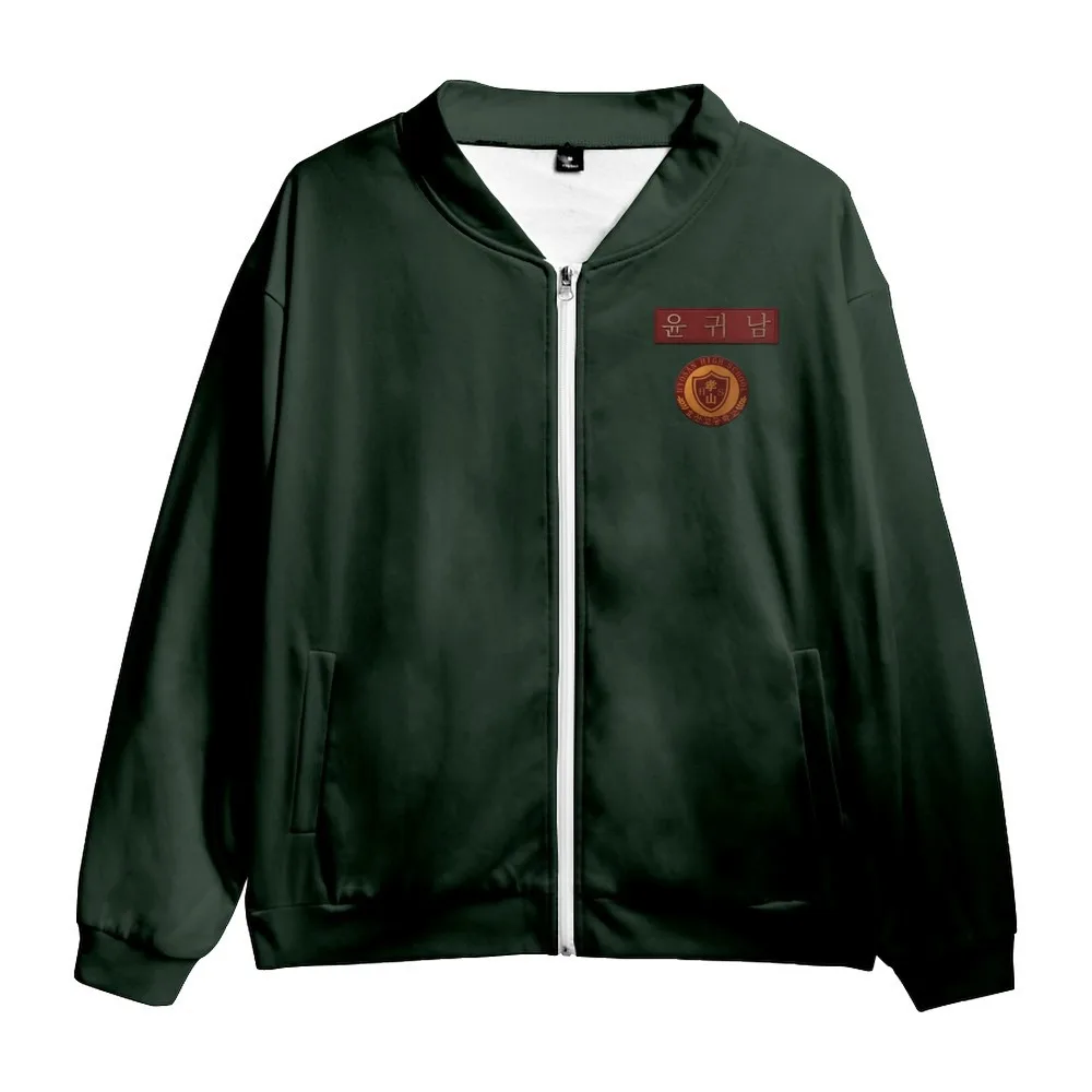 Todos nós estão mortos cosplay traje pulôver moletom casual streetwear casaco jaqueta uniforme escolar halloween adulto das mulheres dos homens