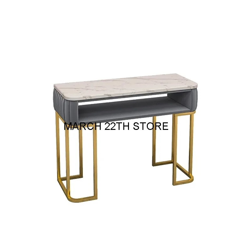 

Dressing Nail Manicure Table Beauty Luxury Modern Professional Manicure Table Cleaner Schmincktisch Nails Salon Furniture BL50MT