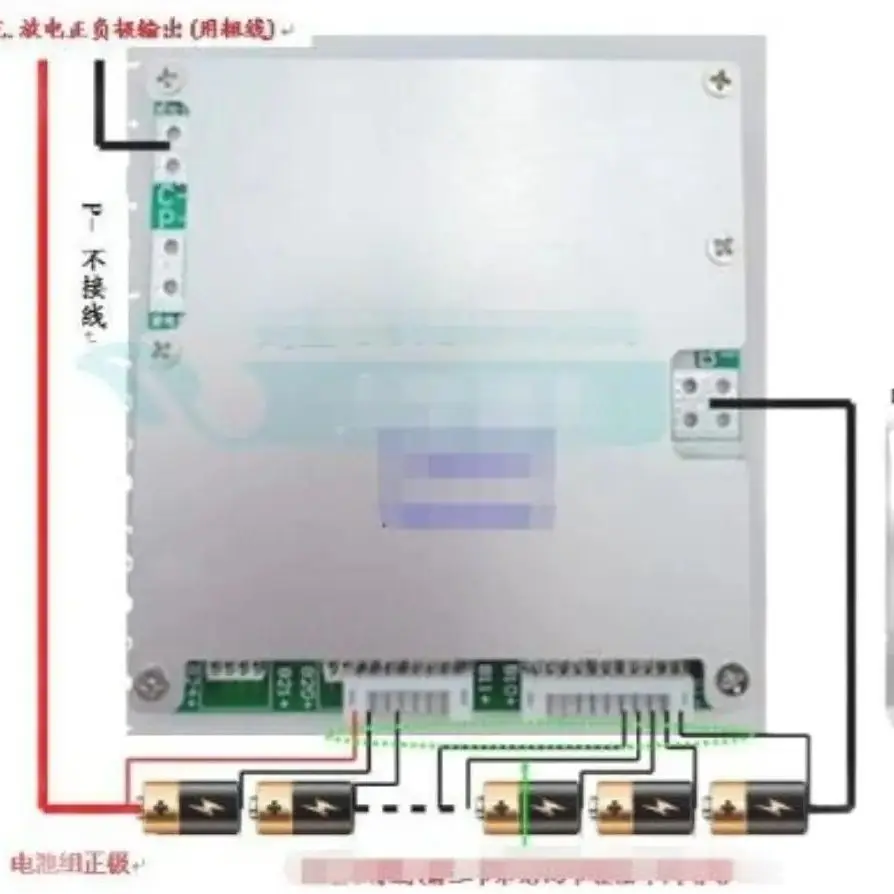 

22S Li-ion/Lipo Batteries Protection Board BMS System 92.4V 100A Continuous Discharge Current