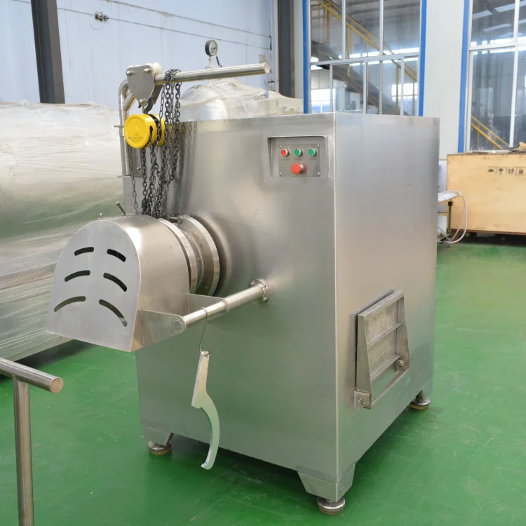 

Heavy-duty Meat Grinder Work Efficiently/Automatic Frozen Meat Mincer/Meat Grinding Machine Used Industrial,chicken Bone.