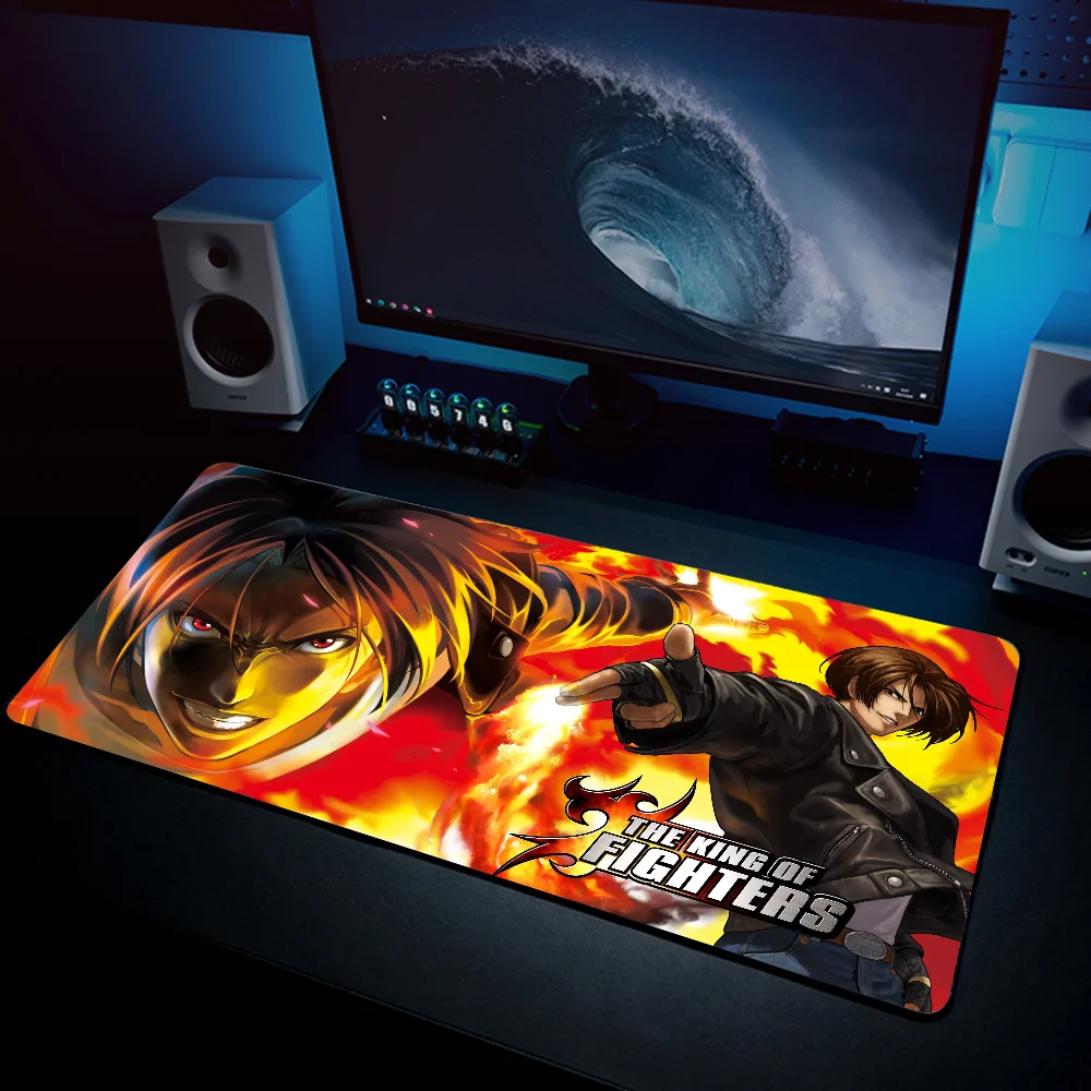 Game K-King O-of F-Fighters Mousepad Mouse Mat Desk Mat With Pad Gaming Accessories Prime Gaming XXL Keyboard Pad