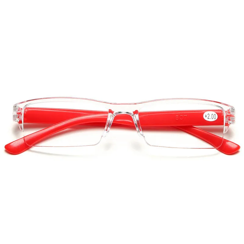 Lunettes de lecture carrées portables pour hommes et femmes, lunettes presbytes, ultra légères, résistantes, + 1, + 1.5, + 2, + 2.5, + 3, + 3.5, + 4