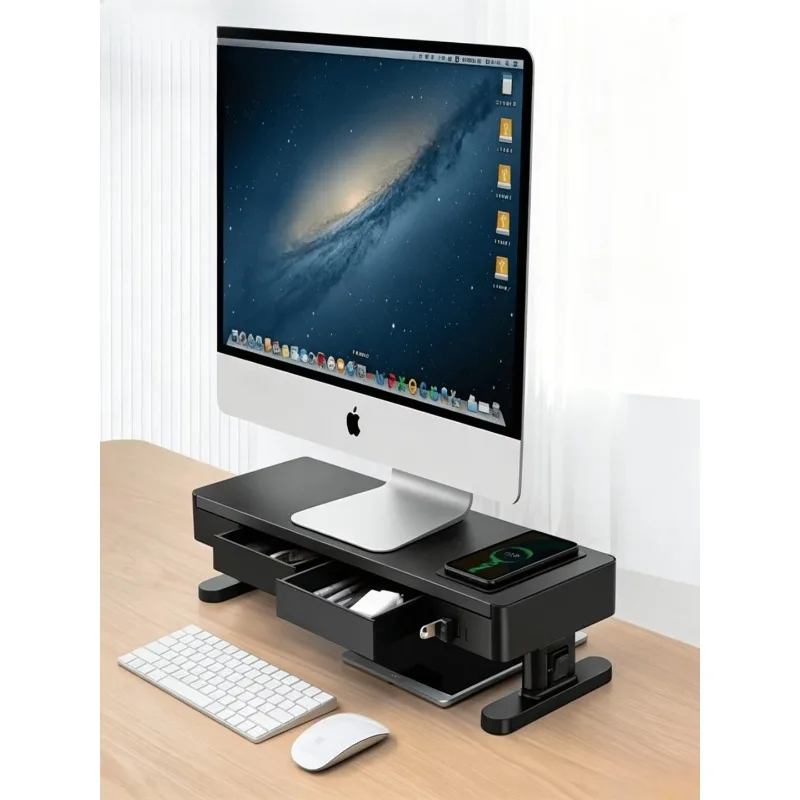 Monitor Raising Rack Multifunctional Laptop Stand, Desktop Desktop Computer Base
