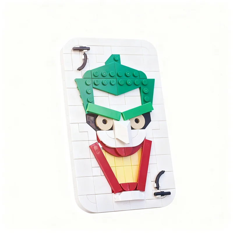 167PCS MOC City Technology Clown Villain Playing Card Model DIY Creative Ideas Toy Assembly Puzzle Gift Engineering Bricks view 5