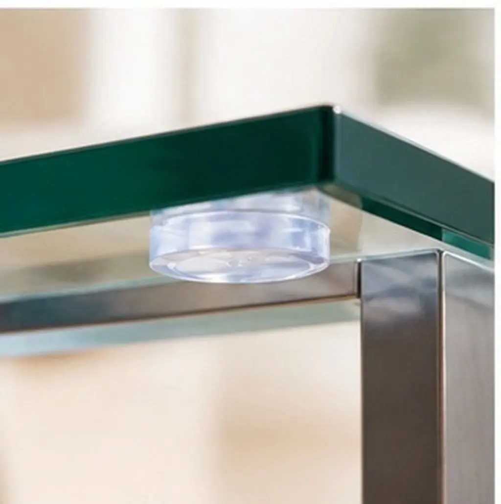 48Pcs Glass Furniture Top Protectors Double Sided Suction Clear Table Bumper Pads Stable Non Slip Spacers Transparent Scratch
