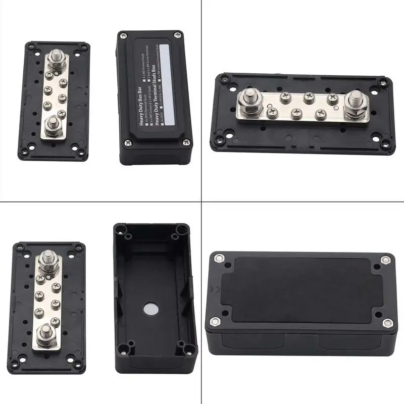 Bus Bar Box High Current Busbar Cable Organizer Box durevole Busbar Case Auto Power Distribution Block amplificatore di connessione Max